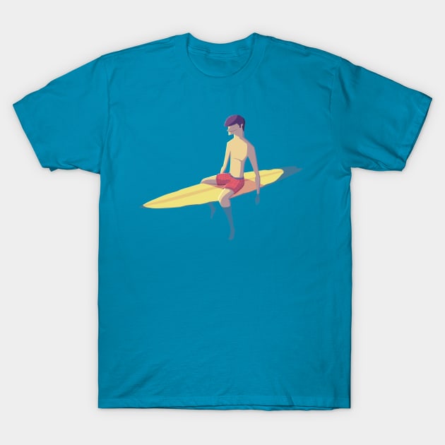 Surfer T-Shirt by josemario714655